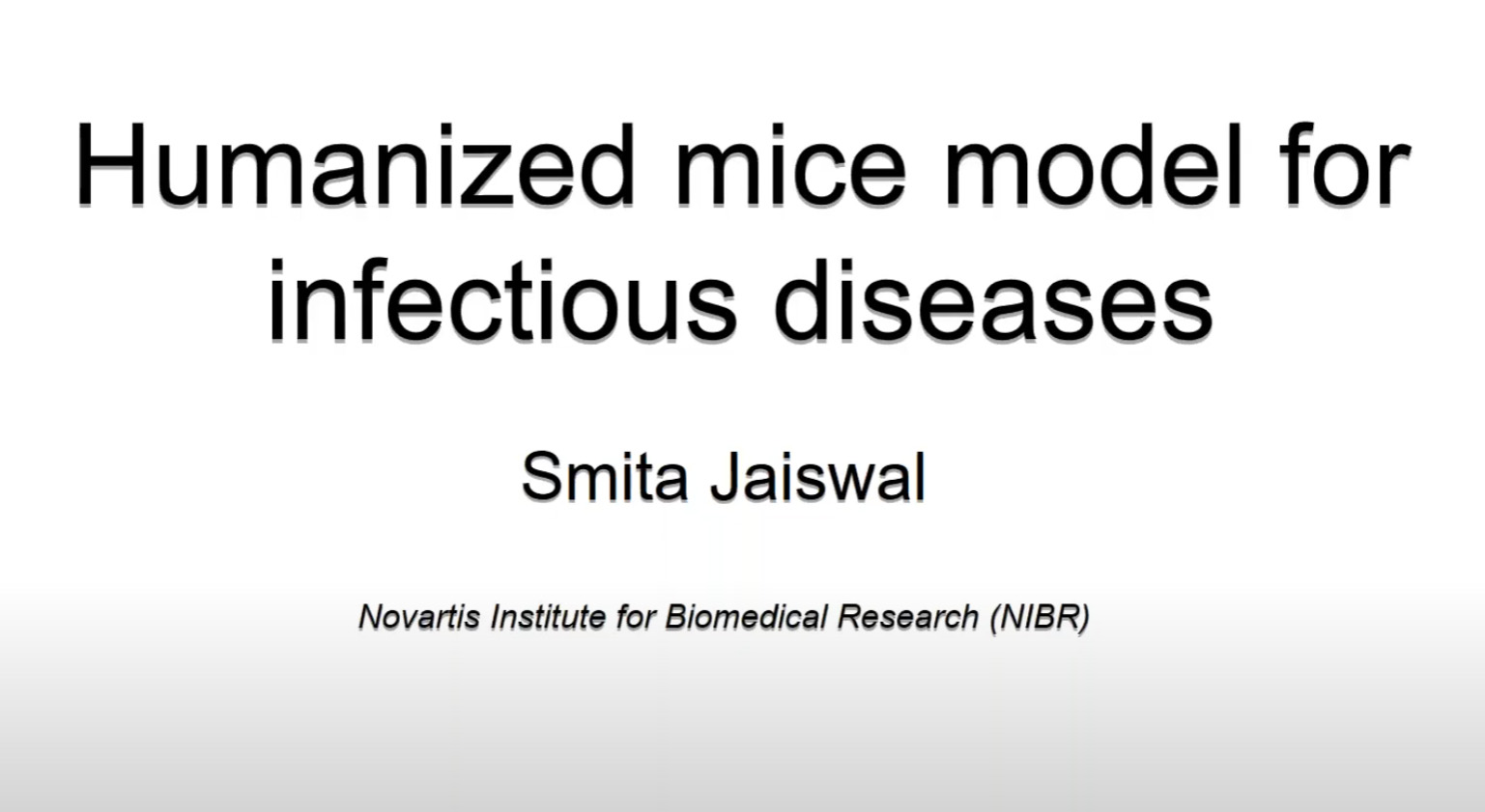 Novartis Infection Diease Model